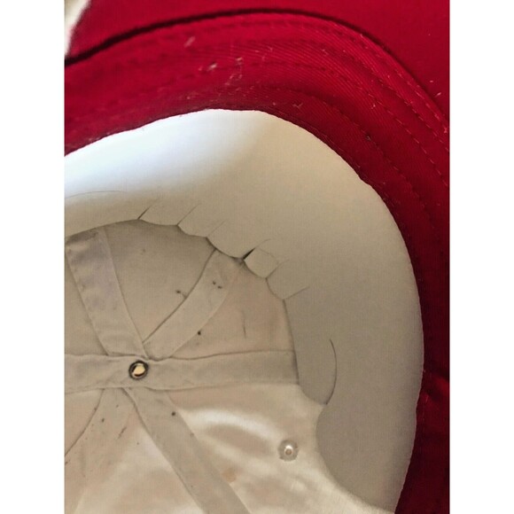 Maryland Terrapins Baseball Hat Terps White Circle Logo Drew Pearson University - Picture 8 of 8